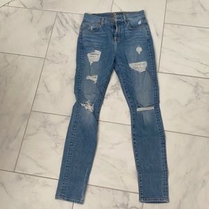 7 for all man kind skinny jeans